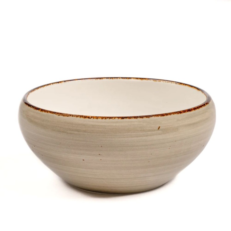 Rena Amalfi Porcelain Bulb Shape Bowl | 1 Pc