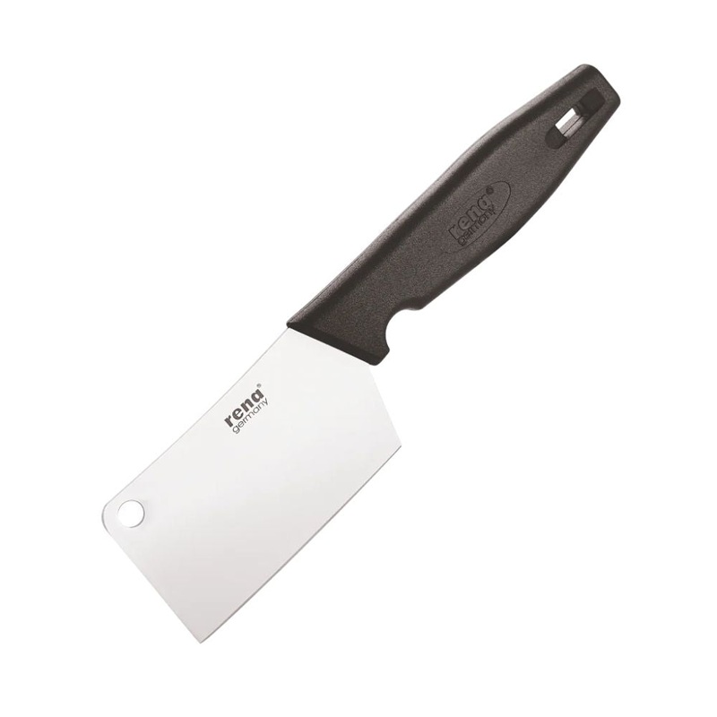 Rena Stainless Steel Mini Chopping Knife with Plastic Handle | Black | 1 Pc