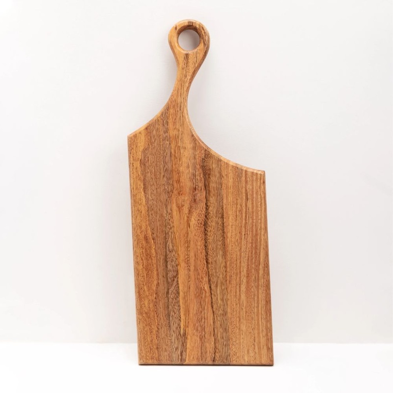 Rena Wooden Khaki Platter | Wooden Cutting Board | Chopping Board | 1 Pc