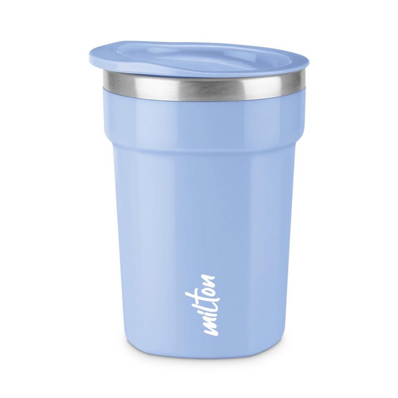 Milton Cool Touch Deccan Mug with Lid | 350 ML | 1 Pc