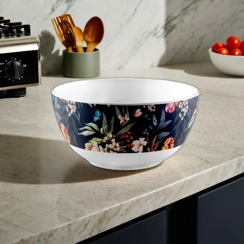 Terraware Melamine 6 Inch Noodle Bowl Set | Set of 2 Pcs
