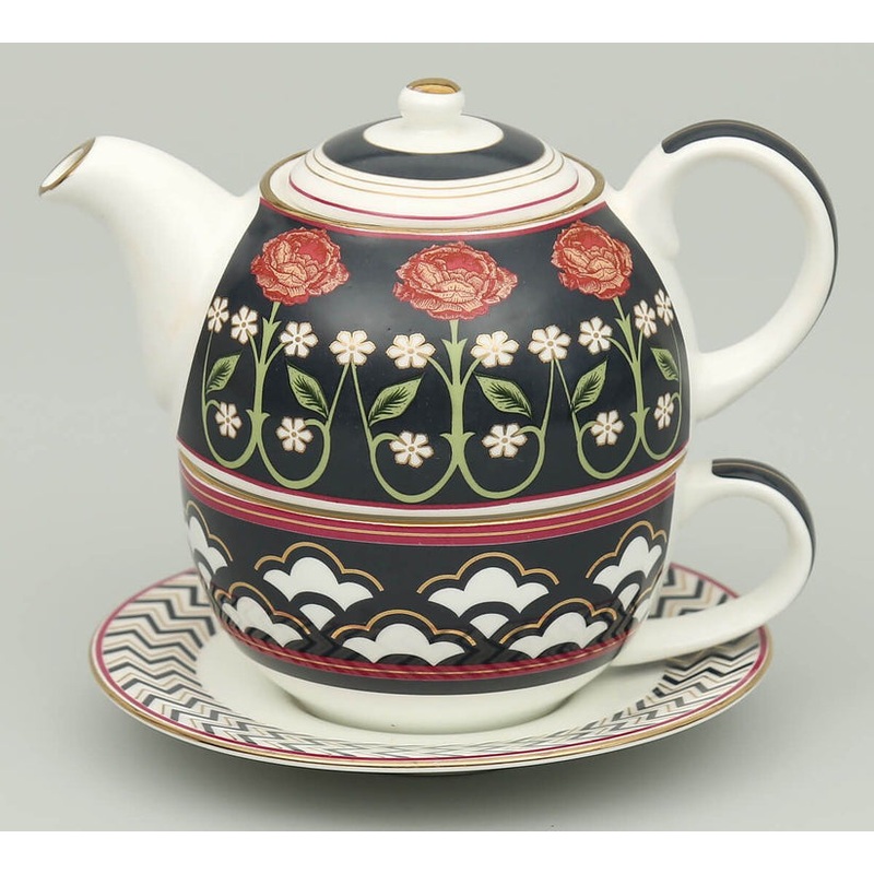 India Circus Gruidae's Trance Tea Set | Set of 3 Pcs