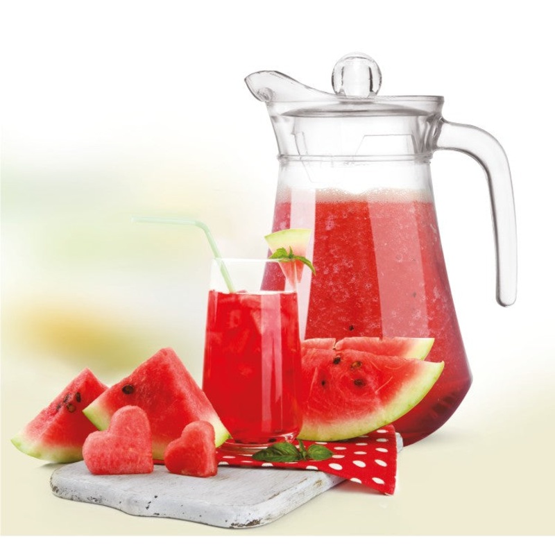 Treo by Milton Conical Lemon Glass Jug | 1 Pc
