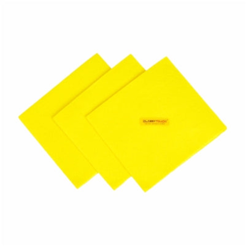 Classy Touch Microfiber Multipurpose Duster | Yellow | Set of 3 Pcs