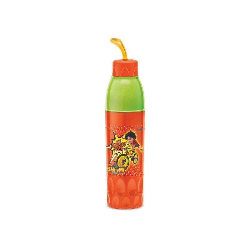 Milton Kool Mate Shiva 900 Thermoware Plastic Water Bottle, 740ml, Orange