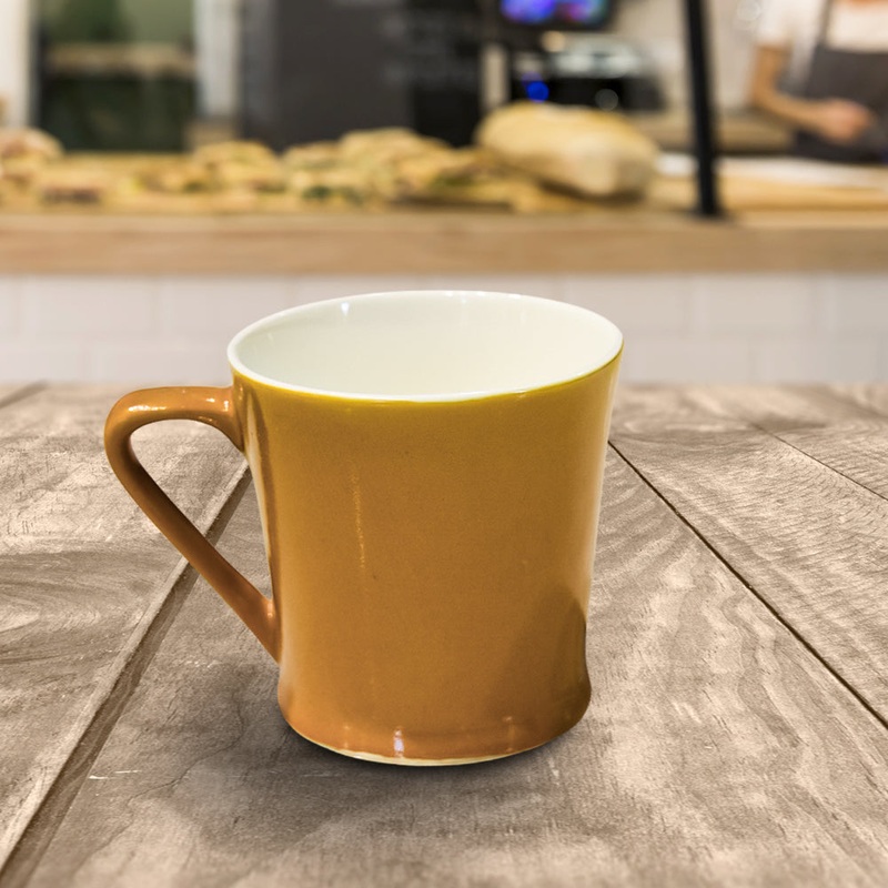 Oasis FC Ceramic Coffee Mug | 180 ML | Set of 6 Pcs