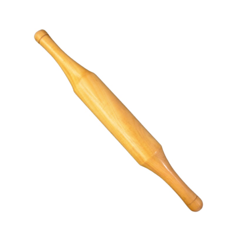 Wooden Belan - Ghati (No. 2) | Rolling Pin | Cream