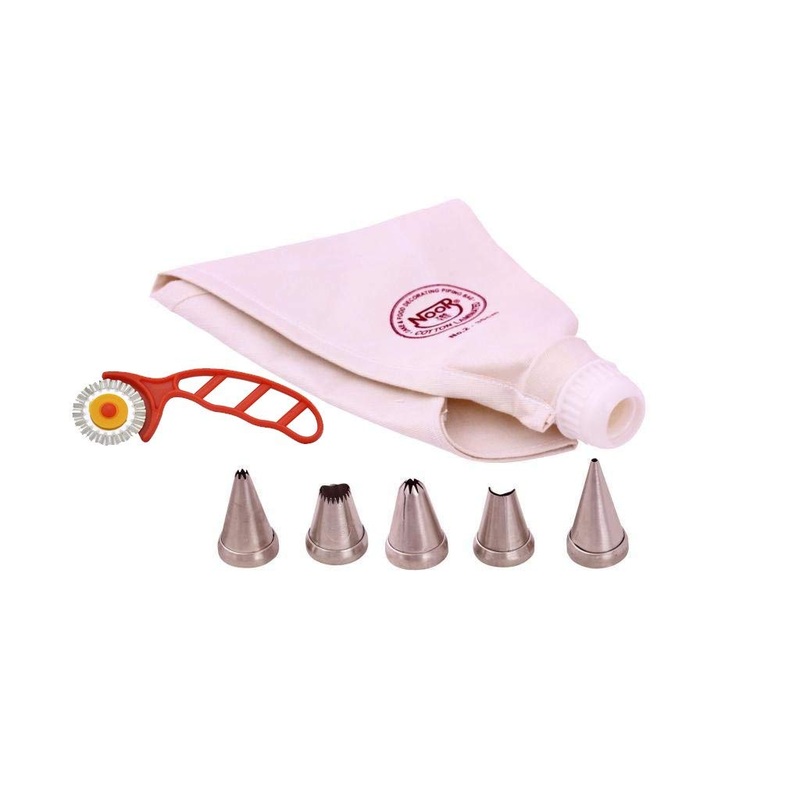 Icing Bag With 5 Nozzles