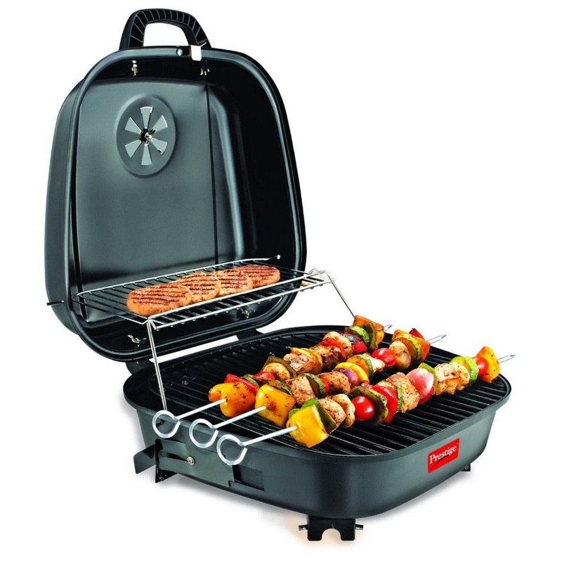Prestige PPBB-02 Charcoal Barbeque Grill | Black