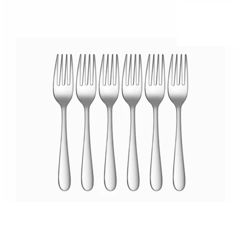 Shri & Sam Jasmine Dessert Fork Spoon Set of 6