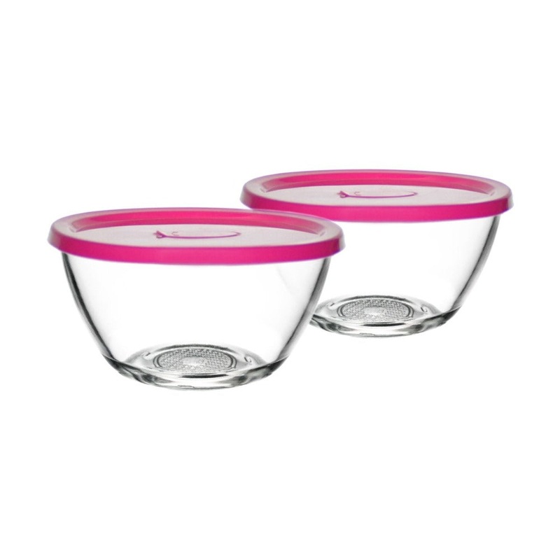 Yera B16FL 435 ML Polo Bowl Set with Lid | Set of 2 Pcs