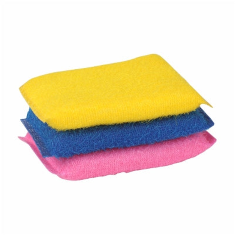 Cleaning Scrubber Sponges for Kitchen, Dishes, Bathroom, Car Wash  ( Pack of 3)