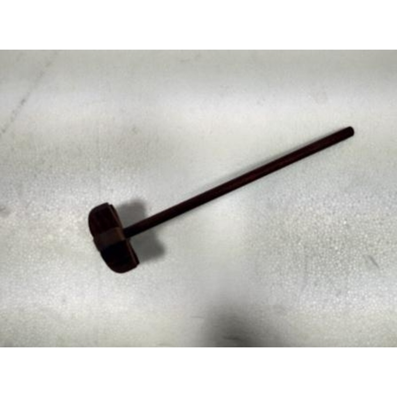 Handmade Wooden Whisk Beater Kitchen Tool (Brown with Color Crafts) (Mathani, Ravi, Whisk, Lassi Maker)