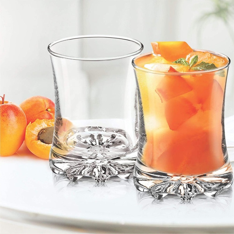 Treo Erica 255 ML Tumbler | Transparent | Set of 6 Pcs