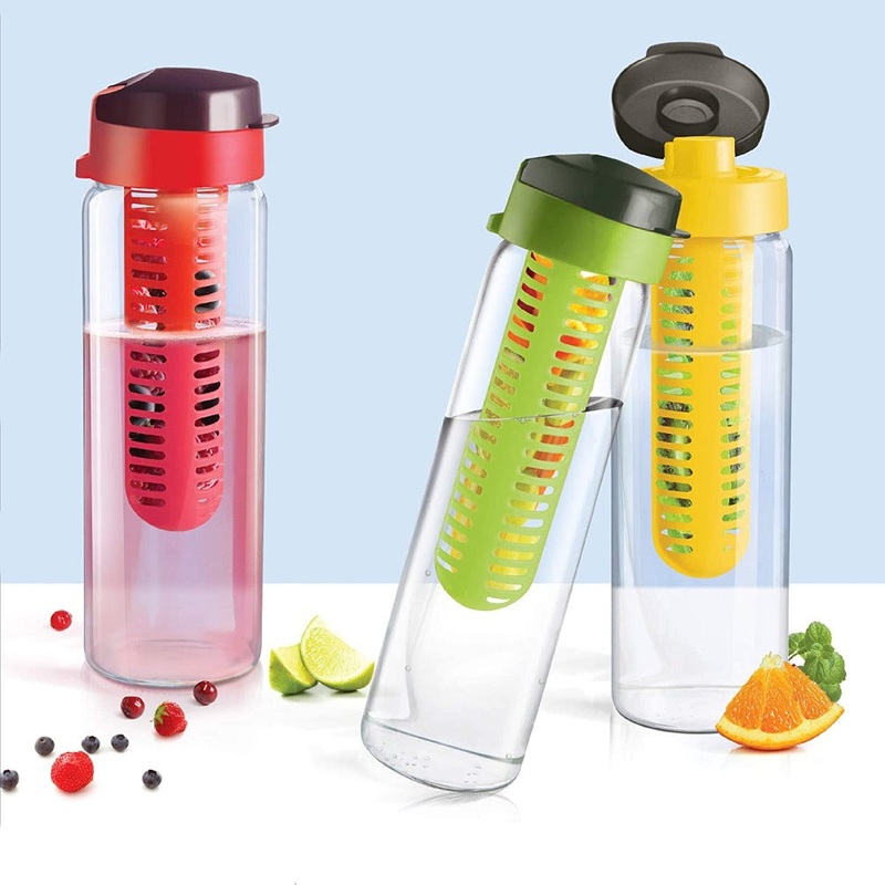 Treo Immuno 750 ML Borosilicate Infuser Glass Bottle | 1 Pc