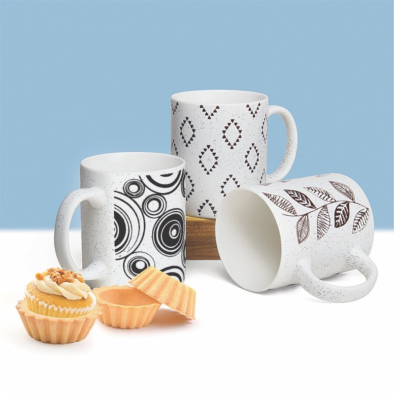 Treo Artisan Earthen Art 350 ML Ceramic Mug | 1 Pc
