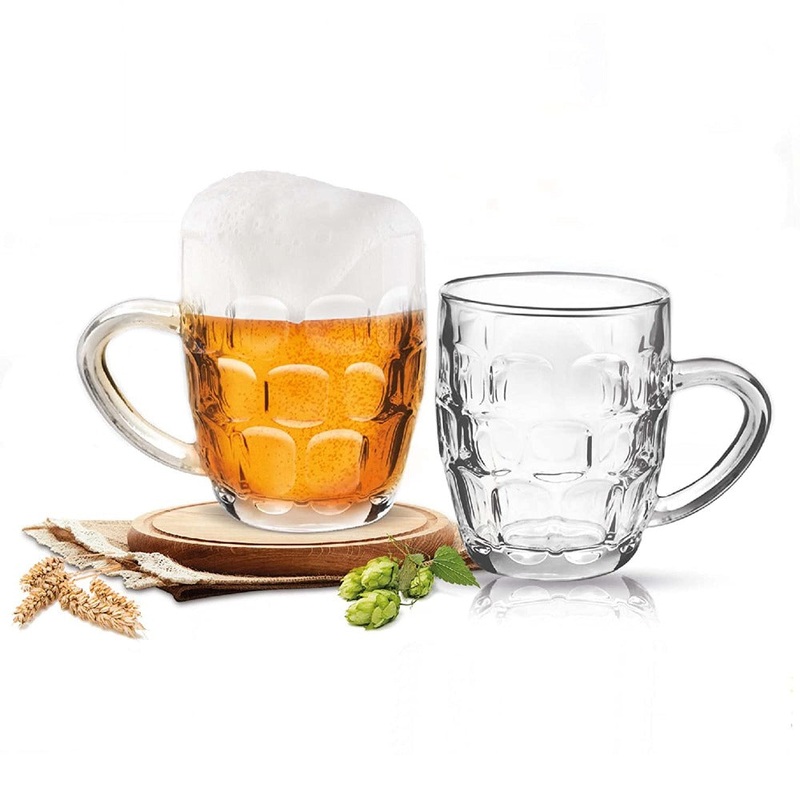 Treo Cascade Cool 565 ML Mug | Transparent | Set of 2 Pcs