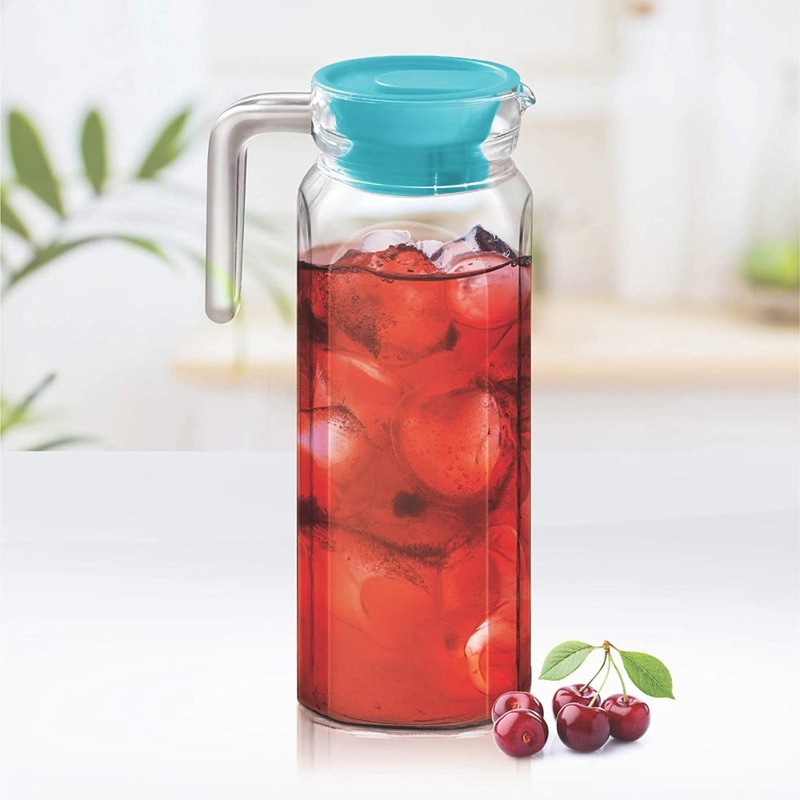 Treo Dewz Glass Jug - 1080 ML | Transparent | 1 Pc