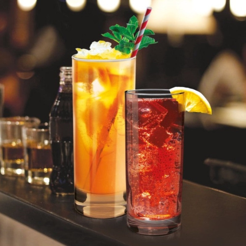Treo Embassy 310 ML Tumbler | Transparent | Set of 6 Pcs