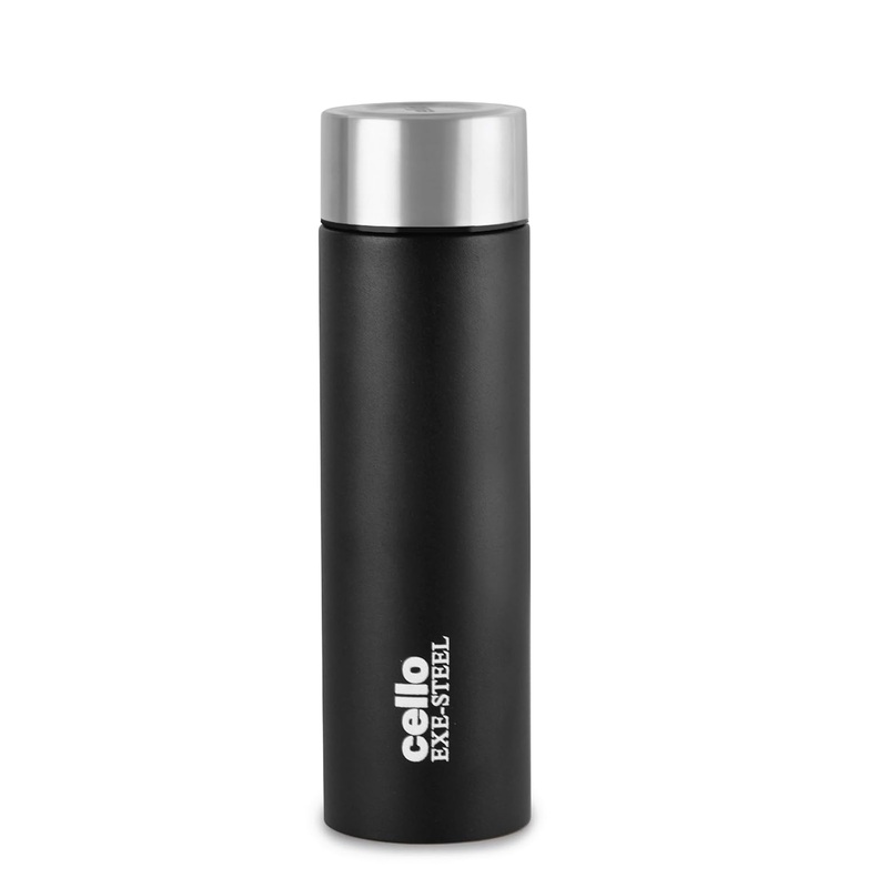 Cello H2O Matt 1000 ML Stainless Steel Bottle | 1 Pc