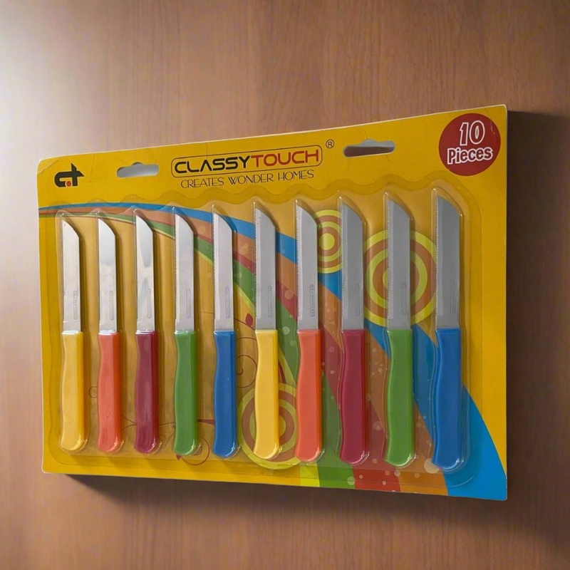 Classy Touch  Knife Set | Set of 10 Pcs