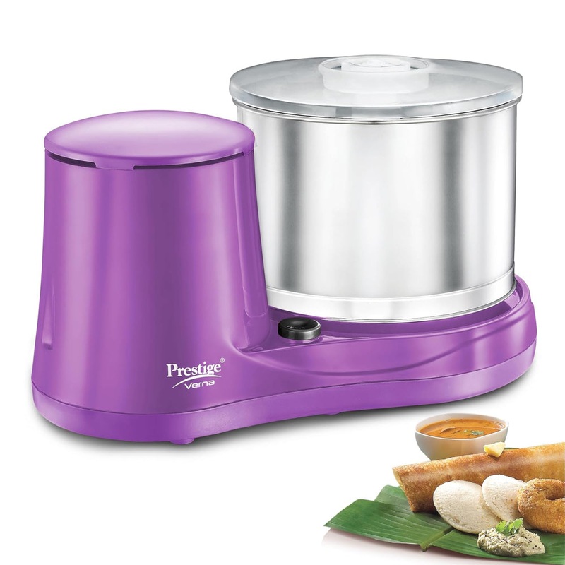 Prestige Verna 200 Watts 2 Litre Wet Grinder | Purple