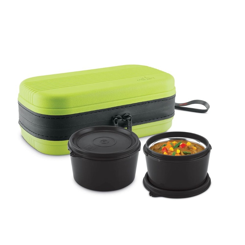Milton Urban Case Tiffin | 2 Containers | Microwave Safe