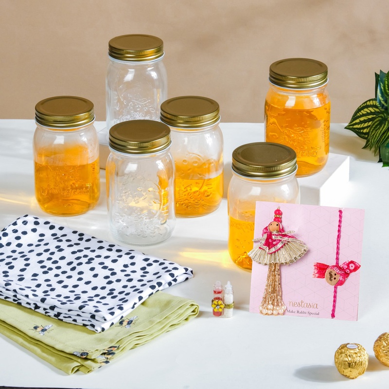 Cooking Love Brother Sister Rakhi Hamper Set Of 5