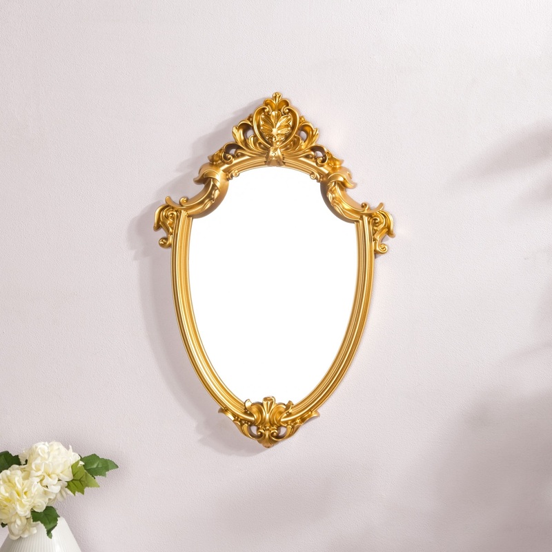 Decorative Gilded Wall Mirror Gold