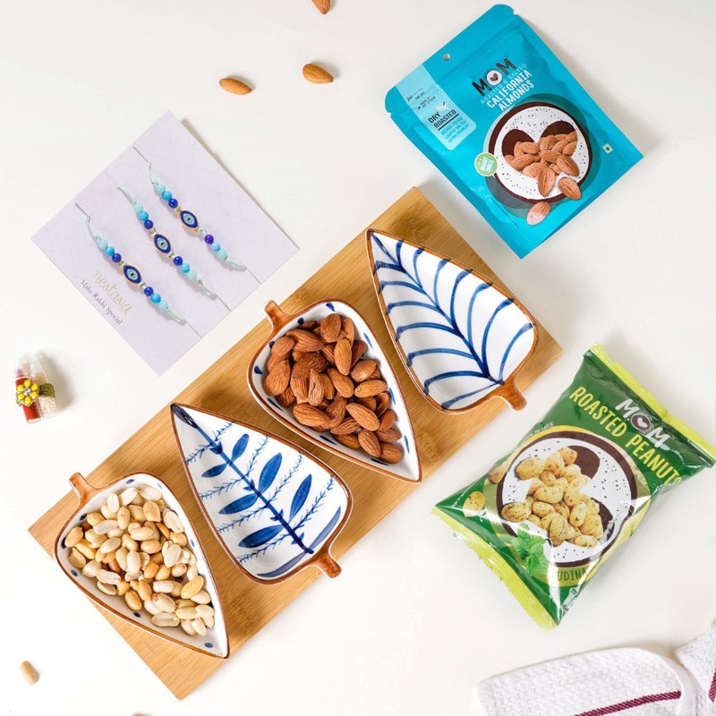 Rakhi Platter Delights Gift Set Of 5