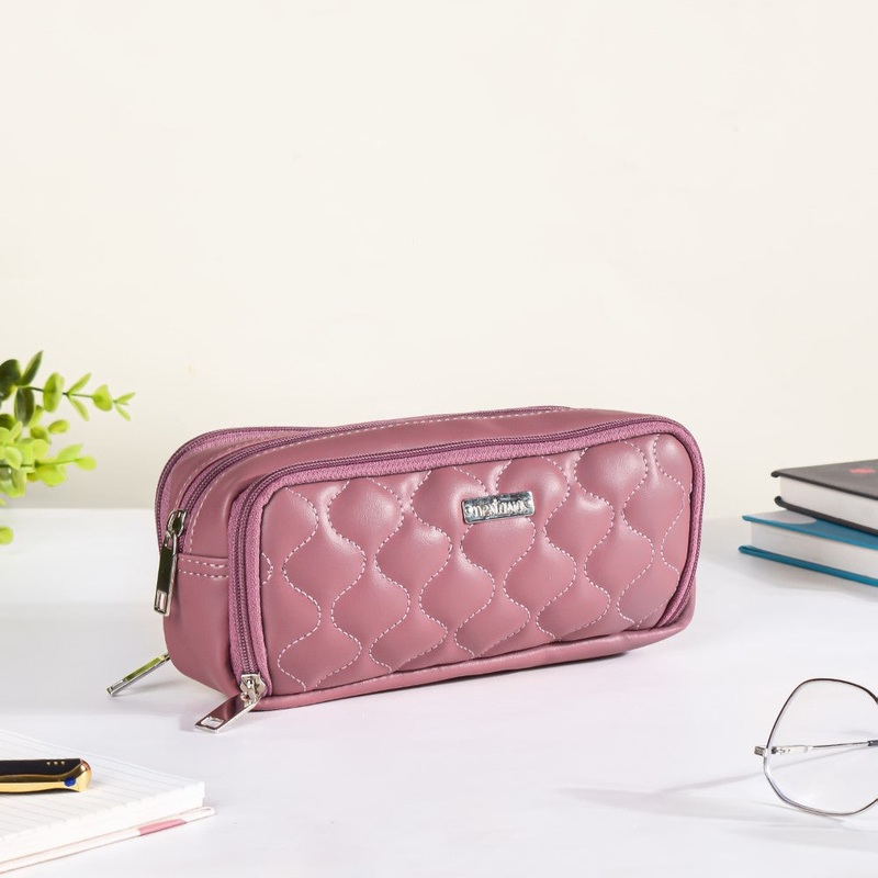 Stationery Storage Pouch Pink