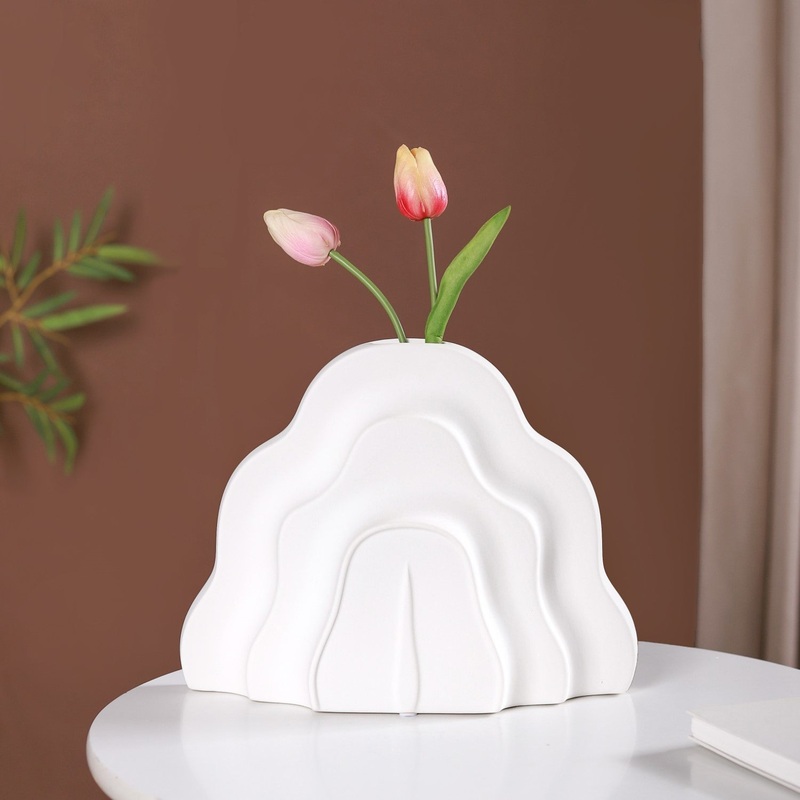 Cloud Ceramic Flower Vase