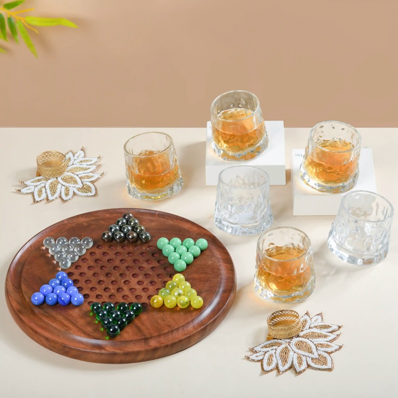 Games Night Glasses Gift Set of 4
