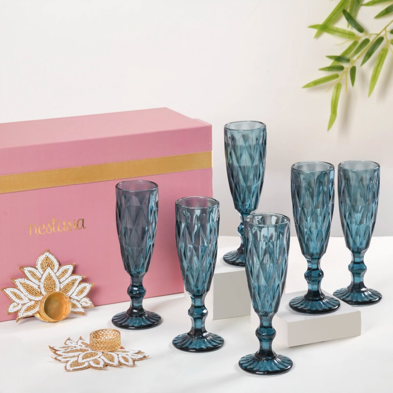 Glam Glassware Gift Hamper Set of 4