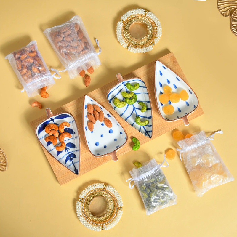 Luxe Leaf Platter Gift Hamper