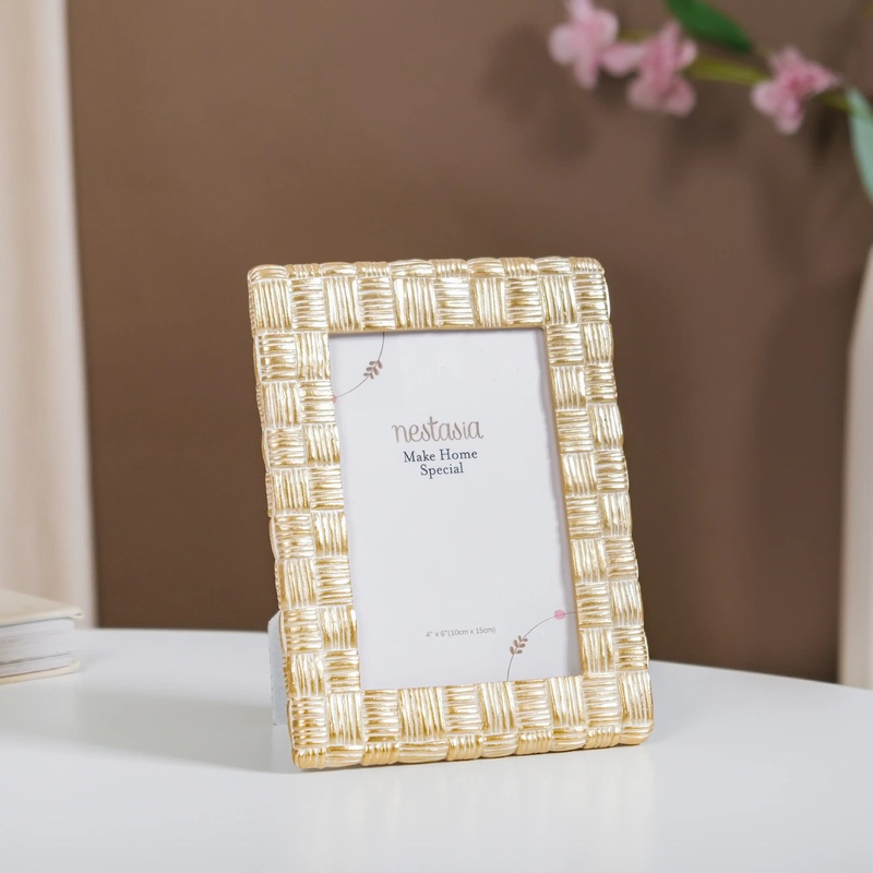 Luxe Resin Photo Frame Small 7.5"x6"