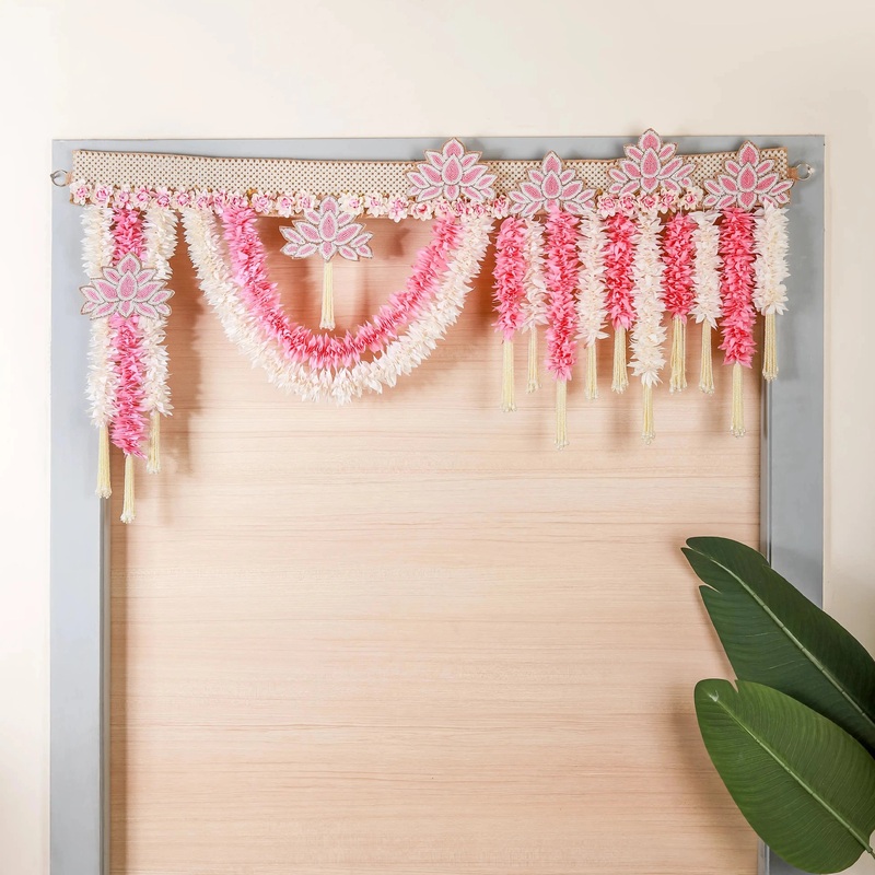 Pink Lotus Toran