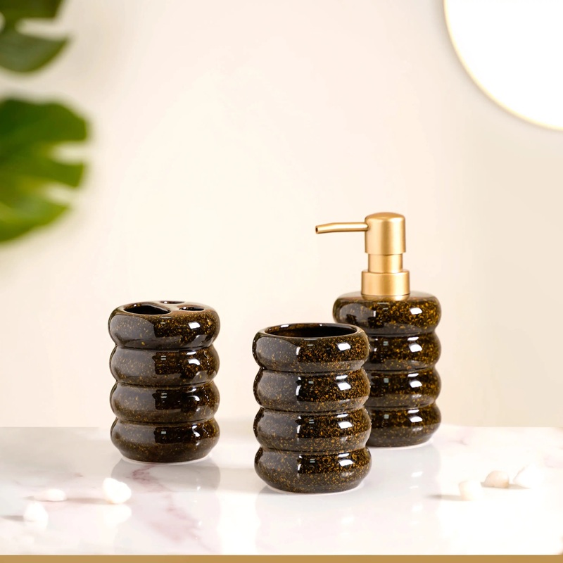 Ripple Bathroom Accessories Set Of 3