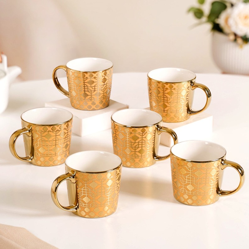 Golden Mirage Cup Set of 6 280ml