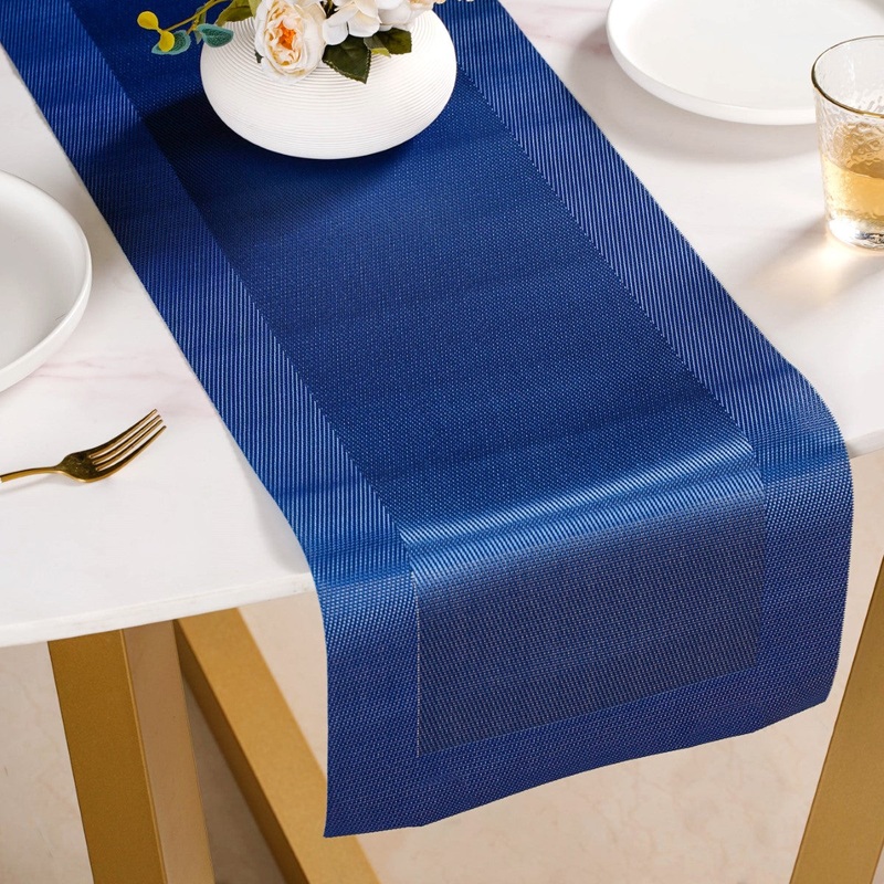 Dining Table Runner Blue