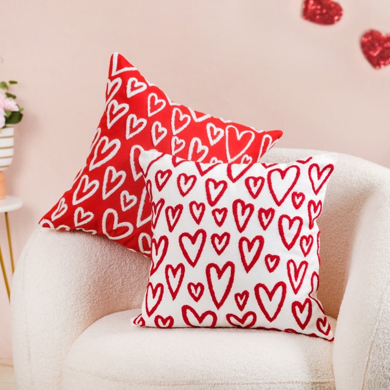 Abundant Love Cushion Case Set Of 2 16x16 Inch