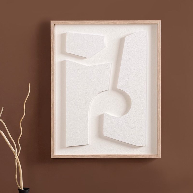 Art 3D Wall Decor With Frame 20x16 Inch