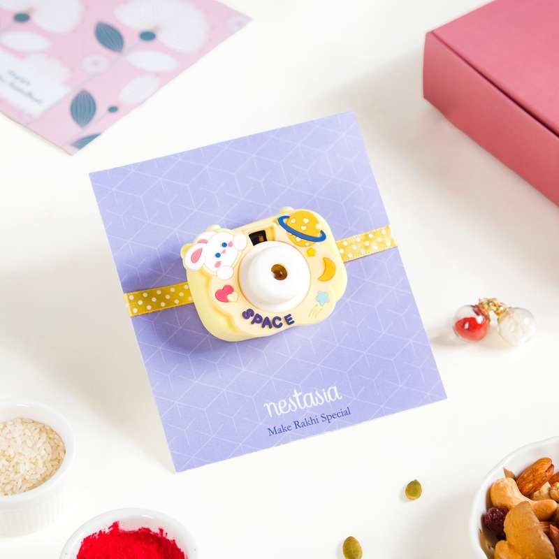 Bunny Cam Festive Rakhi Gift Box For Children Set Of 3