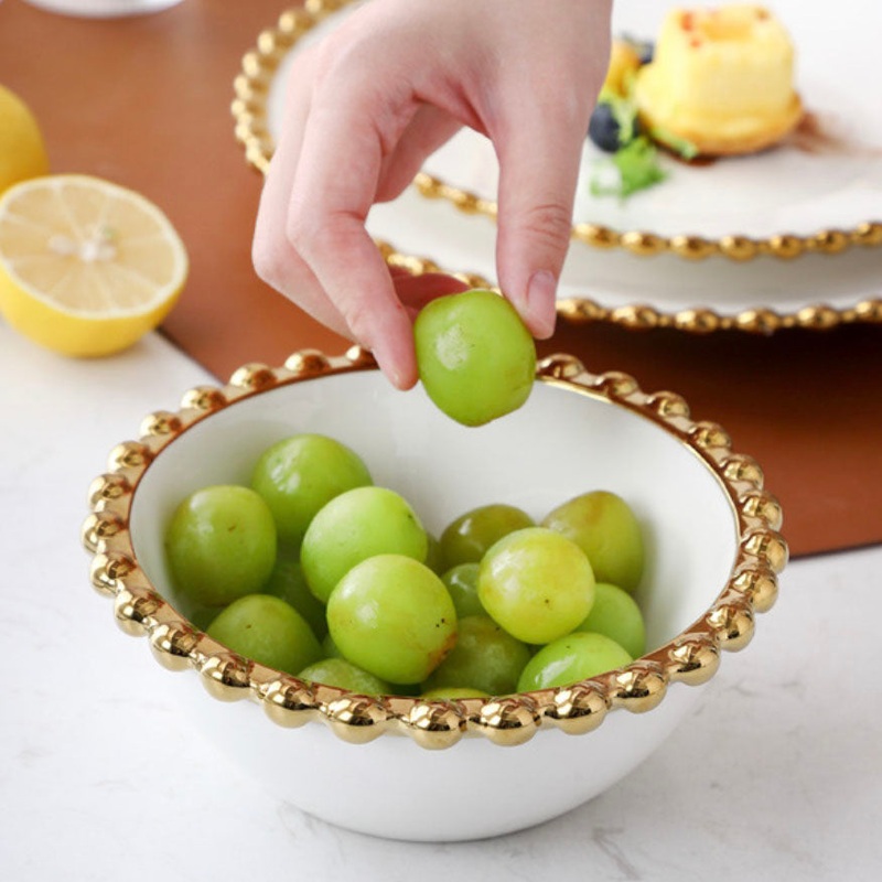 Elysian Scallop White Snack Bowl 500 ml