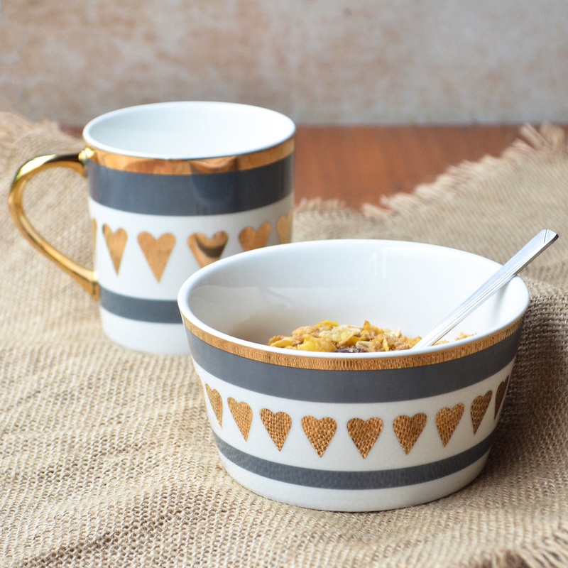 MERRY Heart Snack Bowl 400 ml