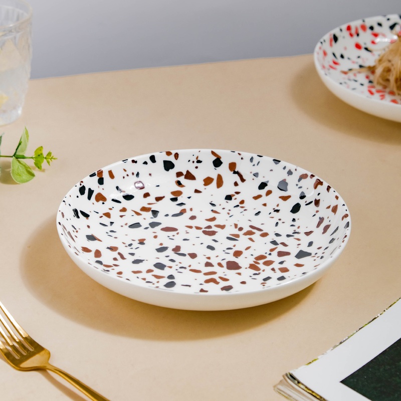 Mosaic Plate Brown