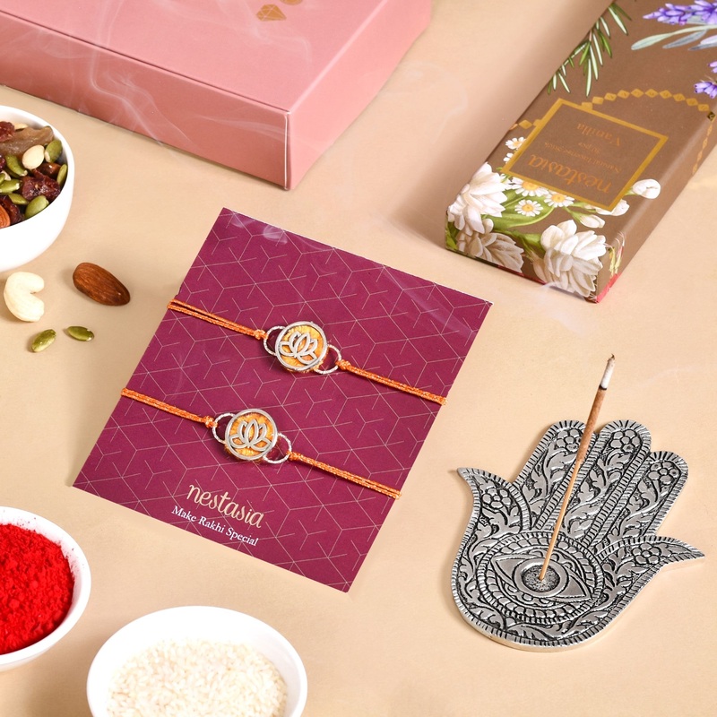 Spiritual Bliss Rakhi Gift Set