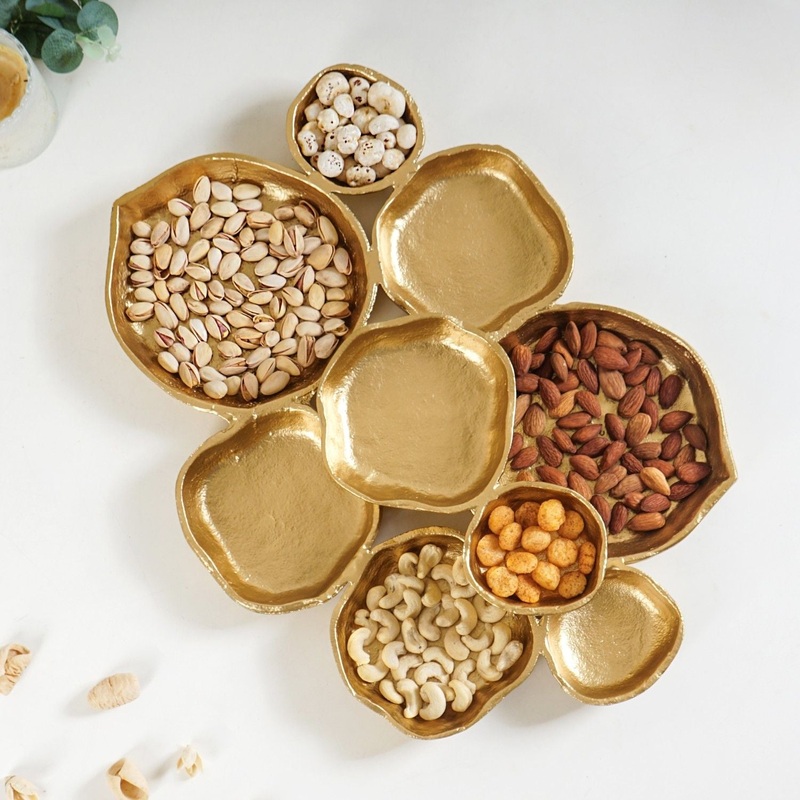 Golden Cluster Tray Large