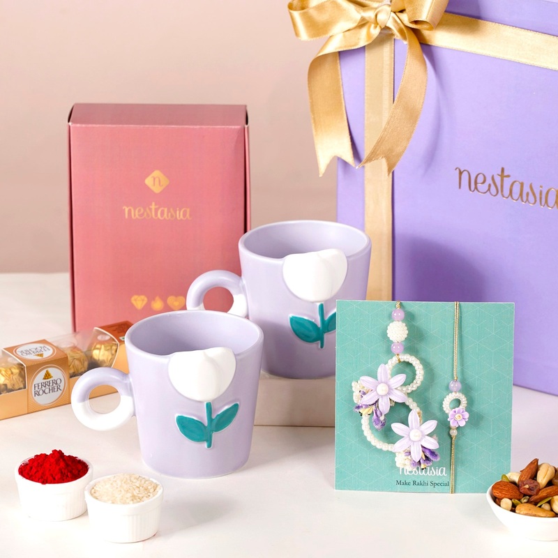 Lavender Delight Rakhi Gift Hamper