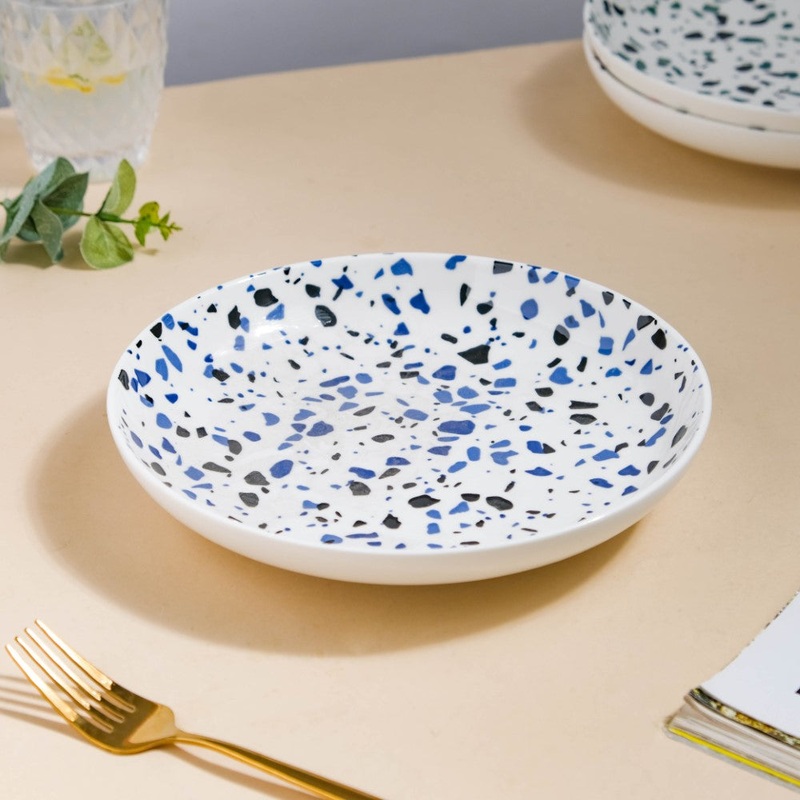 Mosaic Plate Blue